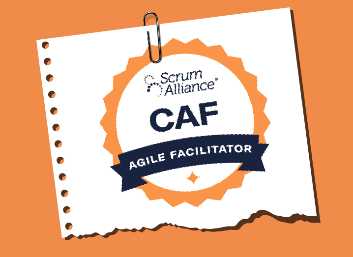 Certified agile facilitator caf workshop sticky agile